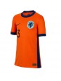 Niederlande Matthijs de Ligt #3 Heimtrikot für Frauen EM 2024 Kurzarm